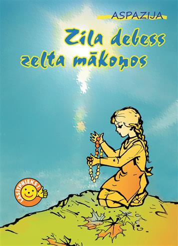 Zila debess zelta mākoņos